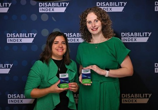 Pictured: Claudia Oliveira, Manager of Equal Opportunity and Amanda Miner, Director of Equal Opportunity