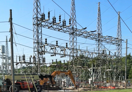 A picture of Meyer substation.