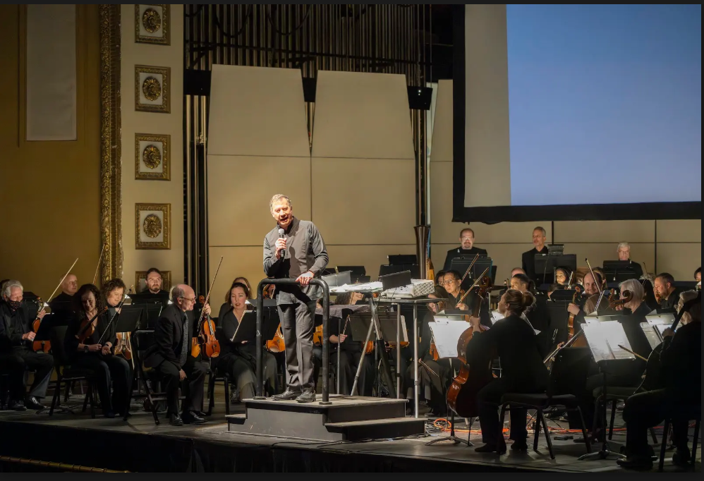 Photo of the Binghamton Philharmonic orchestra.