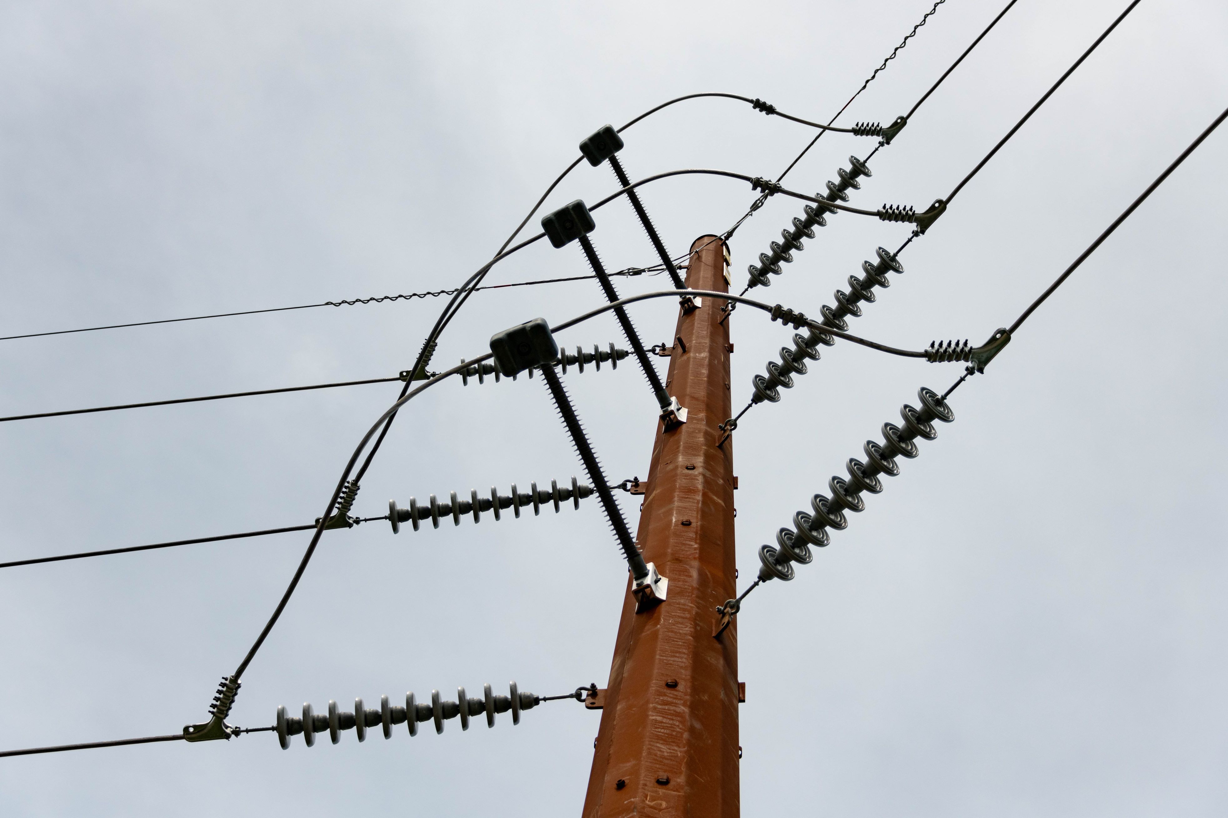 Transmission pole