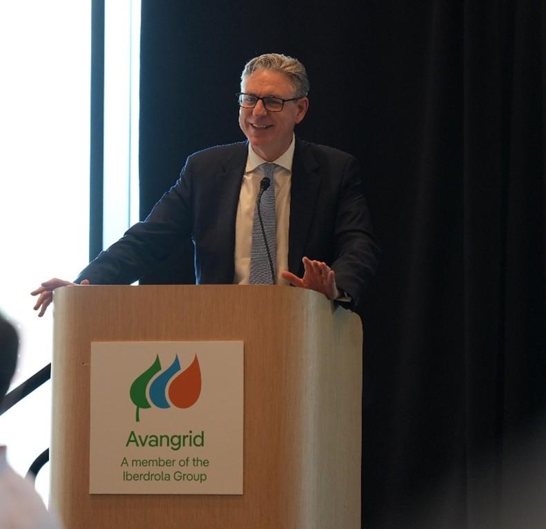 Avangrid CEO Jose Antonio Miranda speaking at the Innovation Forum
